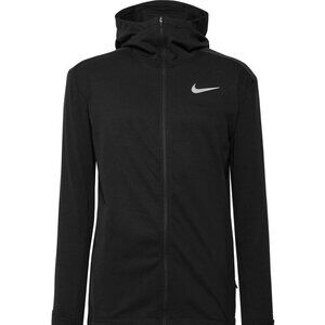 🖤 Nike Women’s Element Dri-FIT Running Jacket Black Medium | Full Zip Like New!